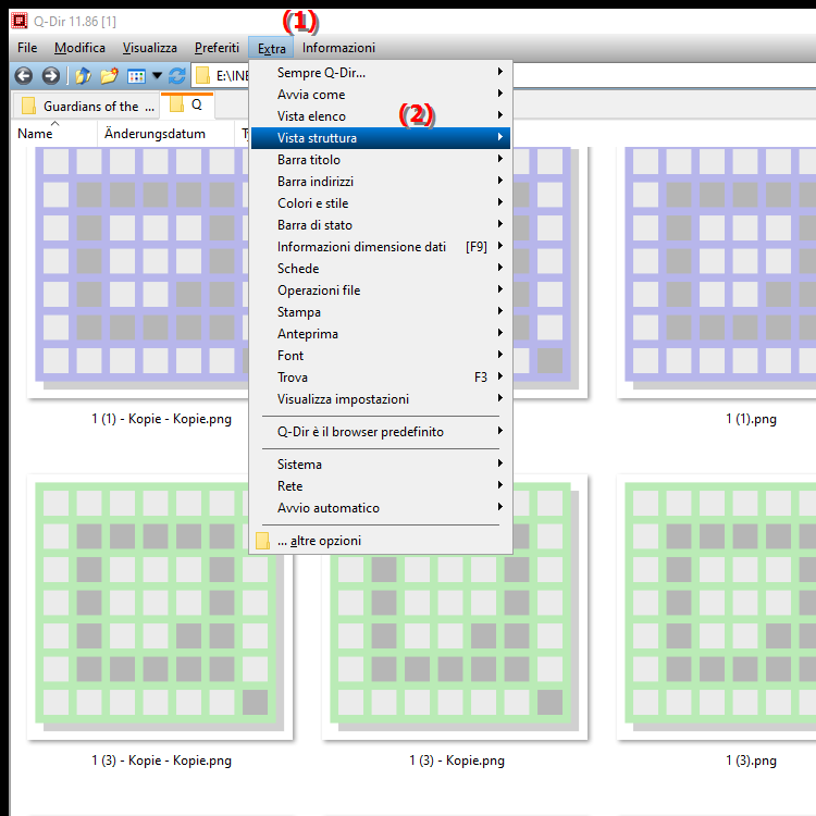Come posso personalizzare la struttura delle directory nell interfaccia di Esplora file